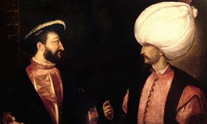 Francois I en Suleiman de Prachtige